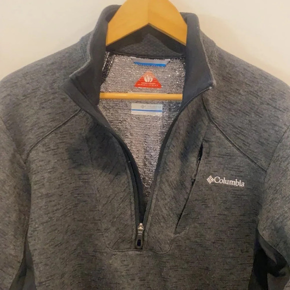 Columbia Omni Wick 1/4 zip long sleeve sweater SM - Picture 9 of 11